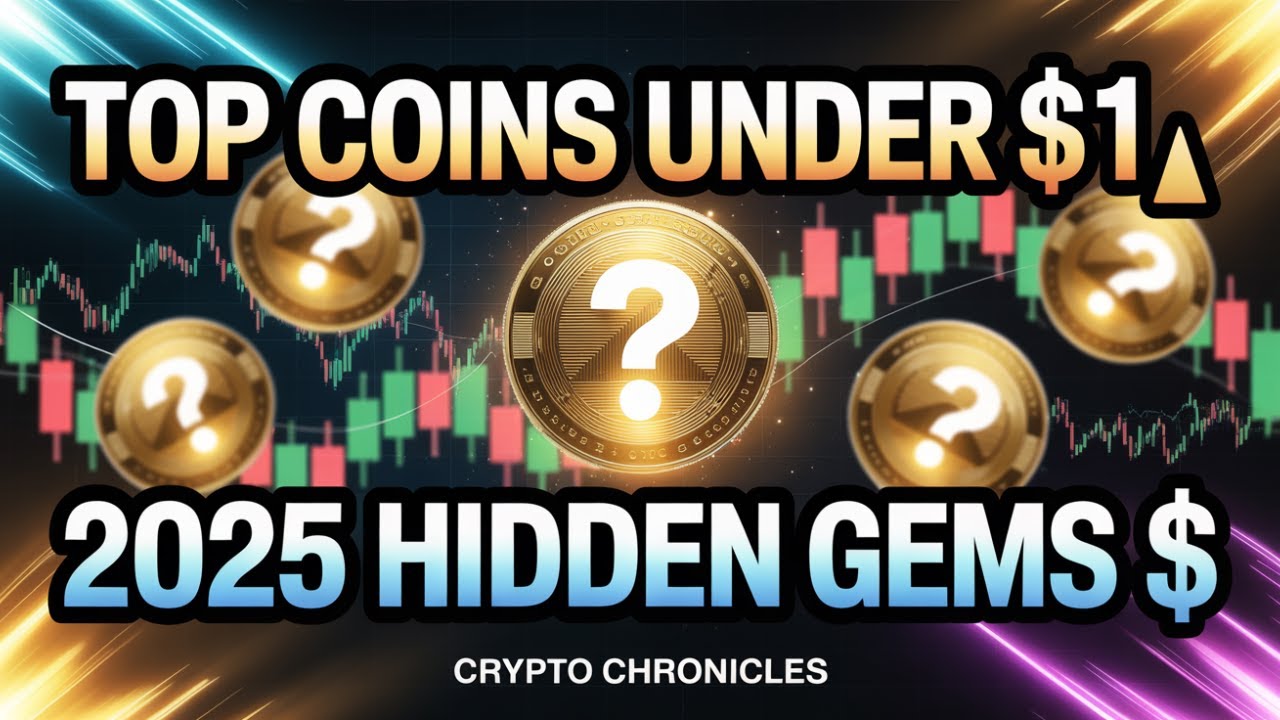Top 5 Emerging Coins Under $1 (2025) | Crypto Chronicles Report on the Best Altcoins to Buy Now