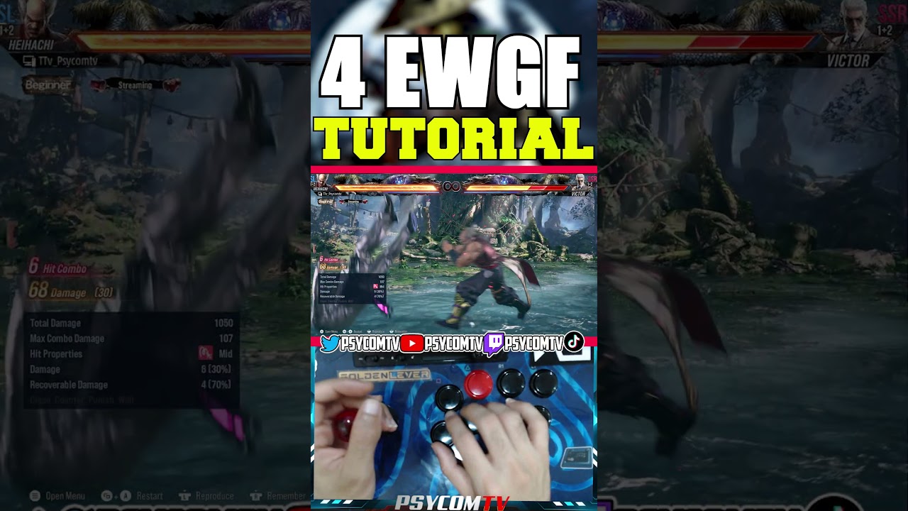 Полное руководство по комбо от Хейхати Мисимы в Tekken 8