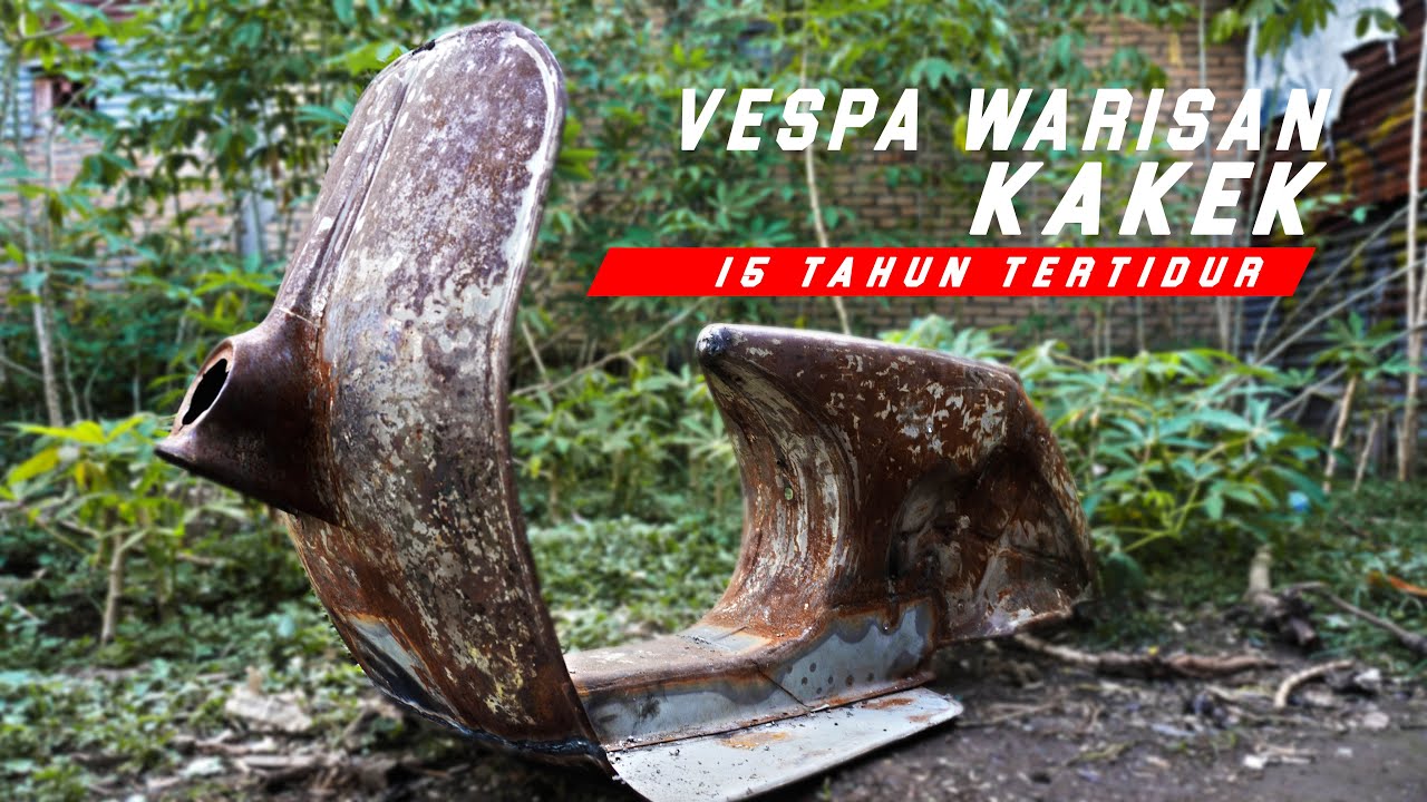 Vespa Peninggalan Kakek | Vespa Sprint V Full Restoration