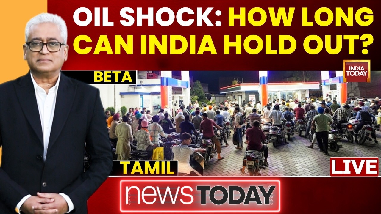 Tamil | Rajdeep Sardesai LIVE | Oil Shock: Petrol, Diesel, Domestic LPG Price Hike Next? | NewsToday