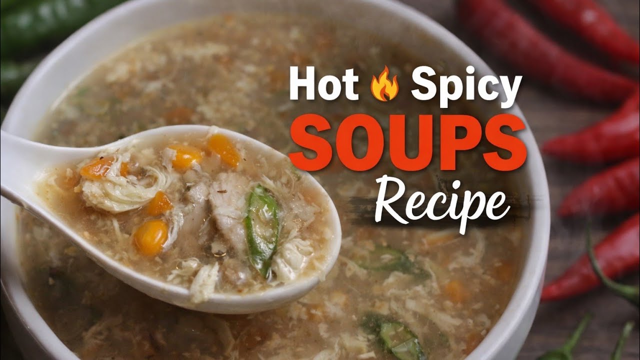 Winter Special Veggi & Chicken Soups recipes  | Hot & Spicy Soups Recipes Pakistani cooking visions