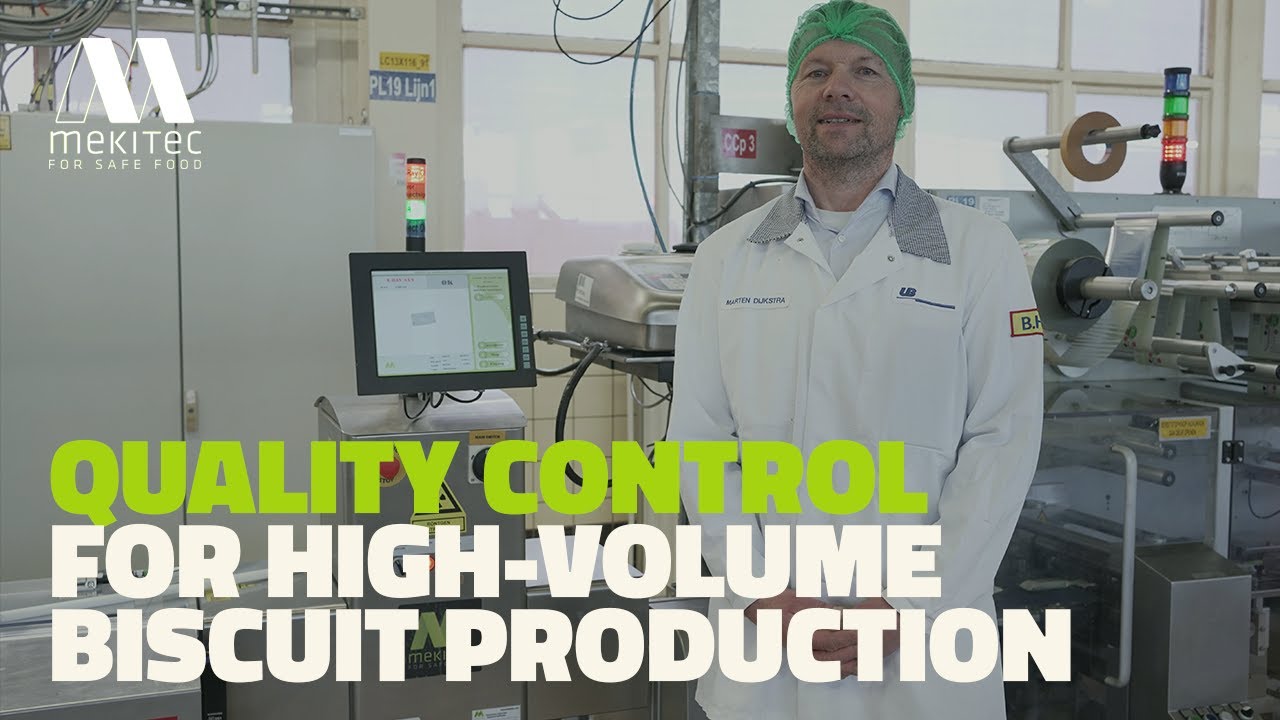 Mekitec Customer Reference — Biscuit Manufacturer Enhances Product Quality with X-ray