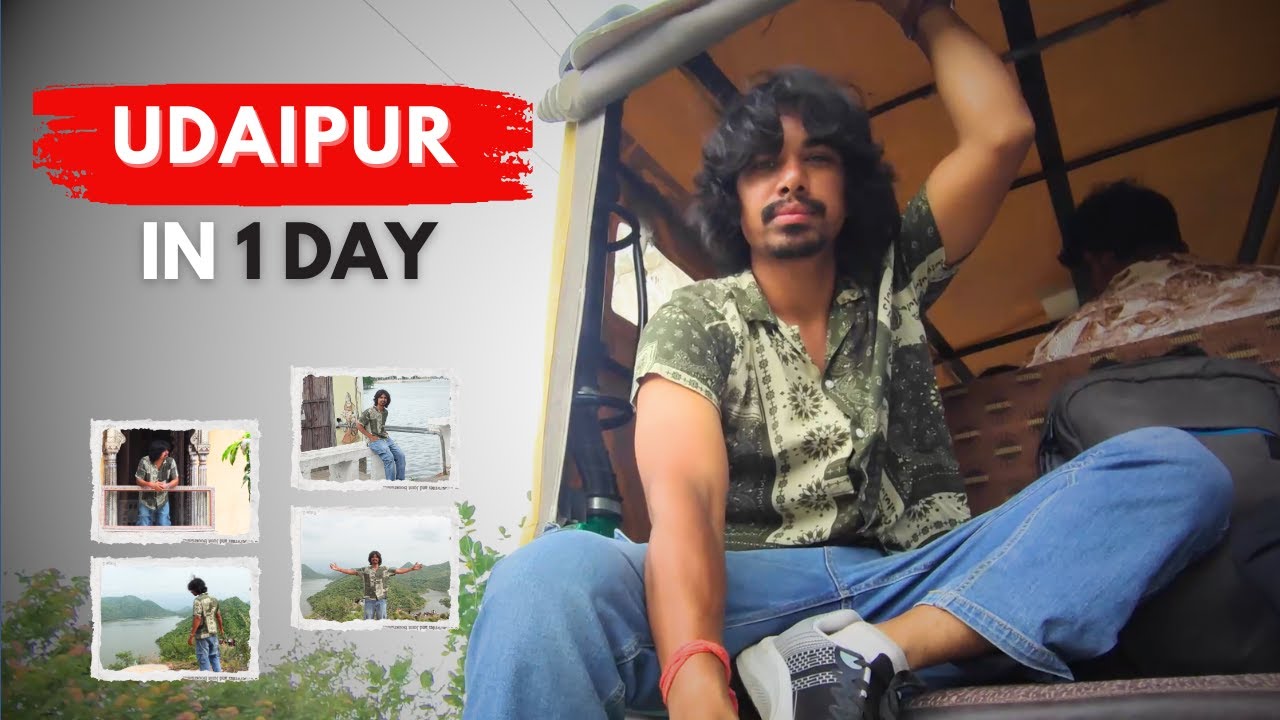 Udaipur in 1 Day | Top 5 Places You Must Visit in Udaipur | Rajasthan Travel Vlog 2025