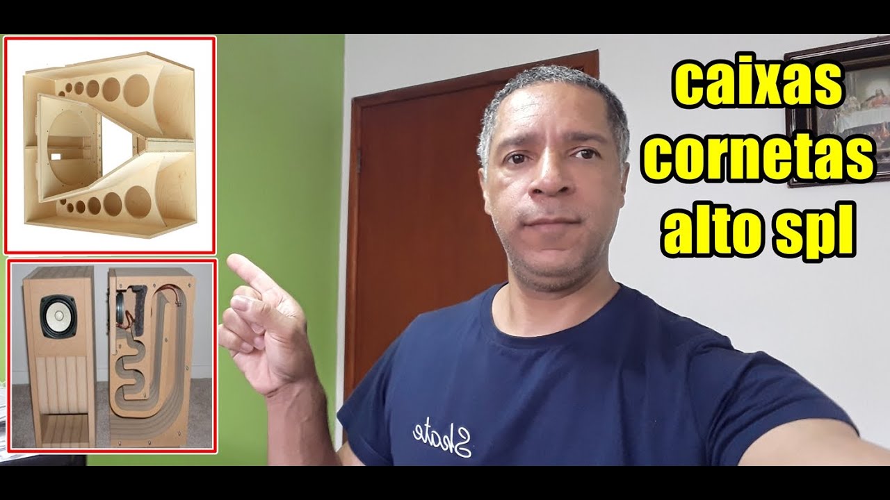 o que é caixa corneta,cornetada e  qual EBP  do falante para utilizar nelas