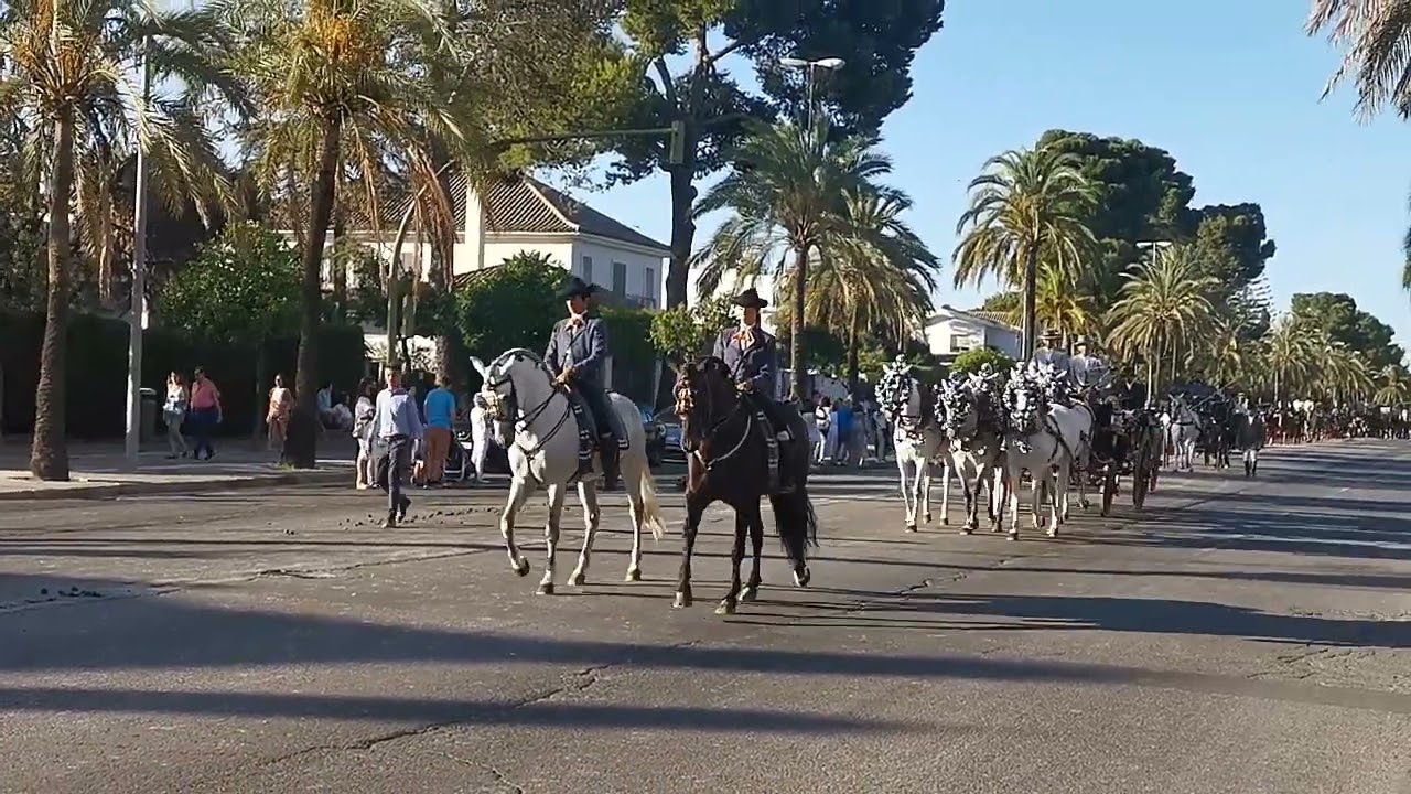 Gran parada 50 aniversario de la fundación de la Real Escuela Andaluza del Arte Ecuestre de Jerez.