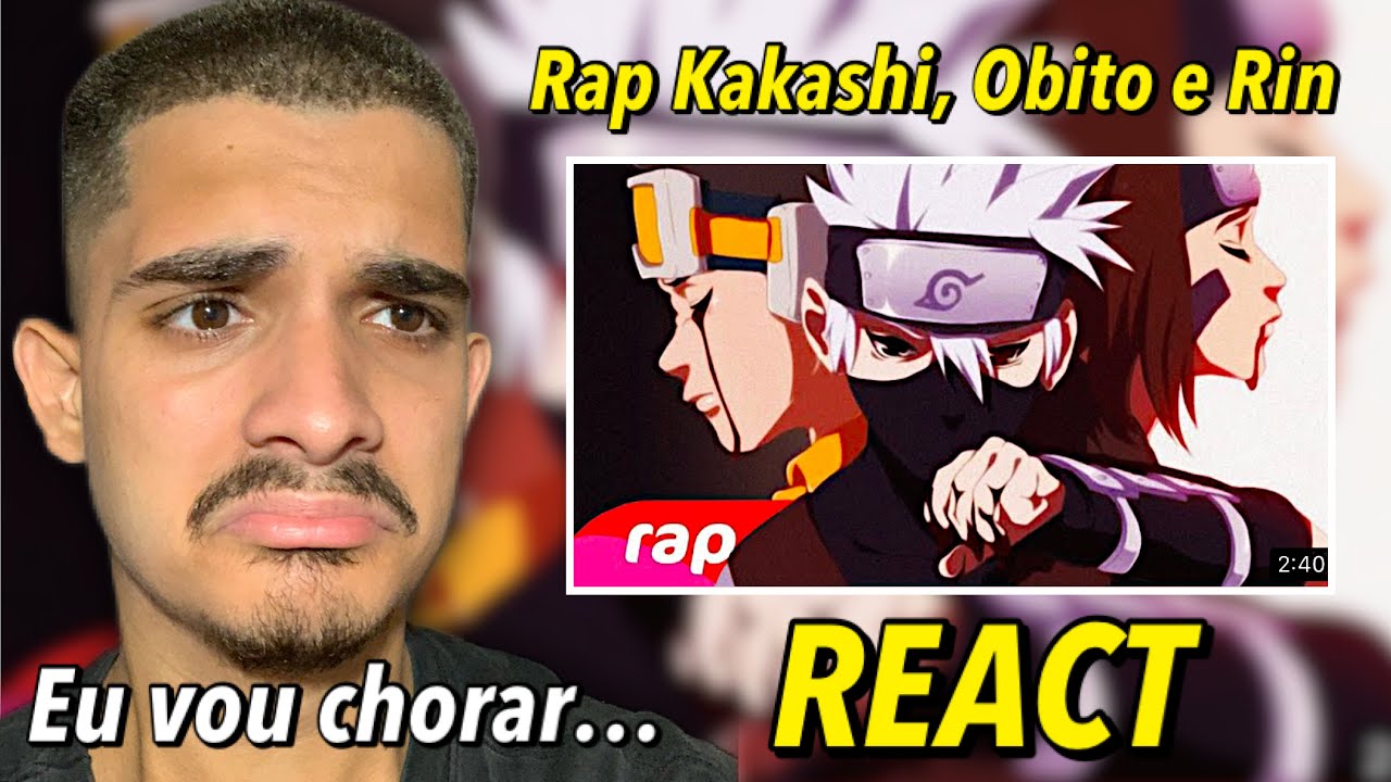 (REACT) Rap do Kakashi, Obito e Rin (Naruto) - NINJAS MERECEM PERDÃO | NERD HITS