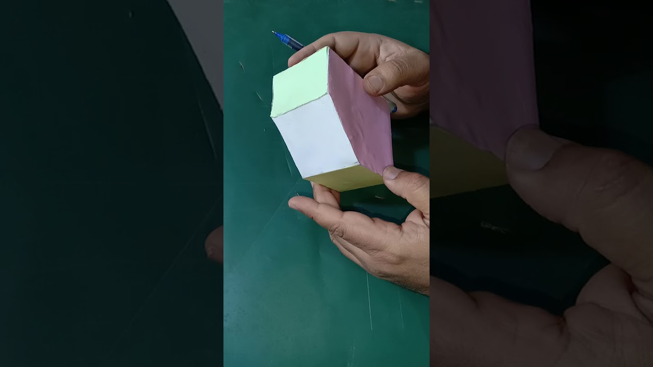 19_ الرسم الصناعي المرحلة الاولى. تمرين رقم (3) ج١رسم مساقط الموشور