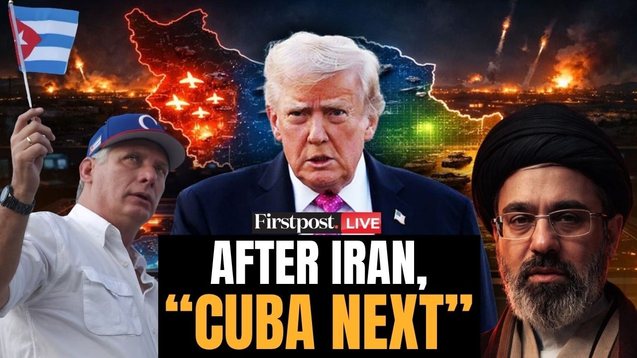 Trump LIVE: US President Trump Says &ldquo;Cuba&rsquo;s Next&rdquo; | Big Warning to Cuba Amid US Iran War | Firstpost