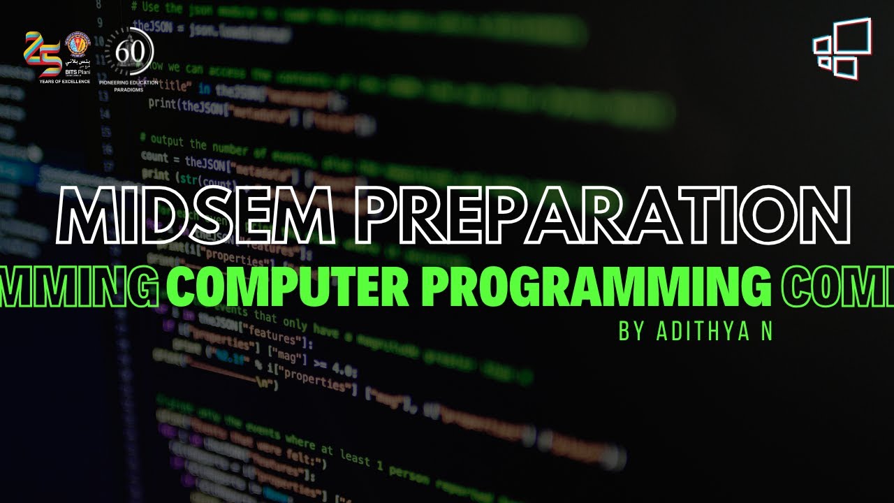 Midsem One-Shot | Computer Programming