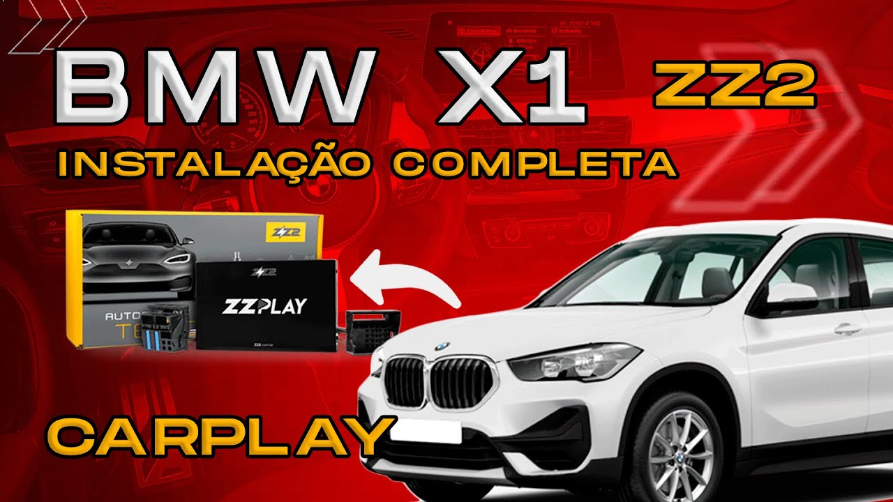 BMW X1 SEM CARPLAY? | INSTALAÇÃO DO CARPLAY ZZ2 DO ZERO (PARTE 1)