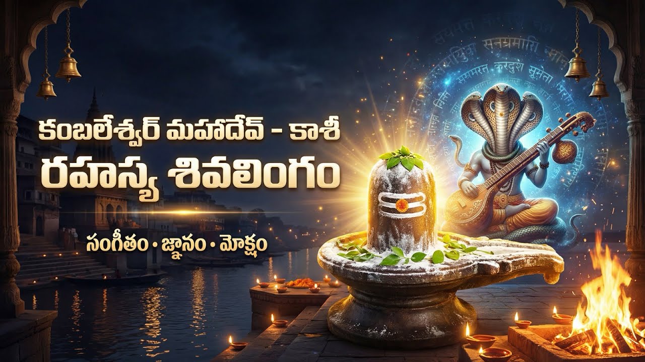 పాతాళంలోని నాగరాజు కఠోర తపస్సు చేసి స్థాపించిన లింగం | Ancient Kashi | Skanda puranam 