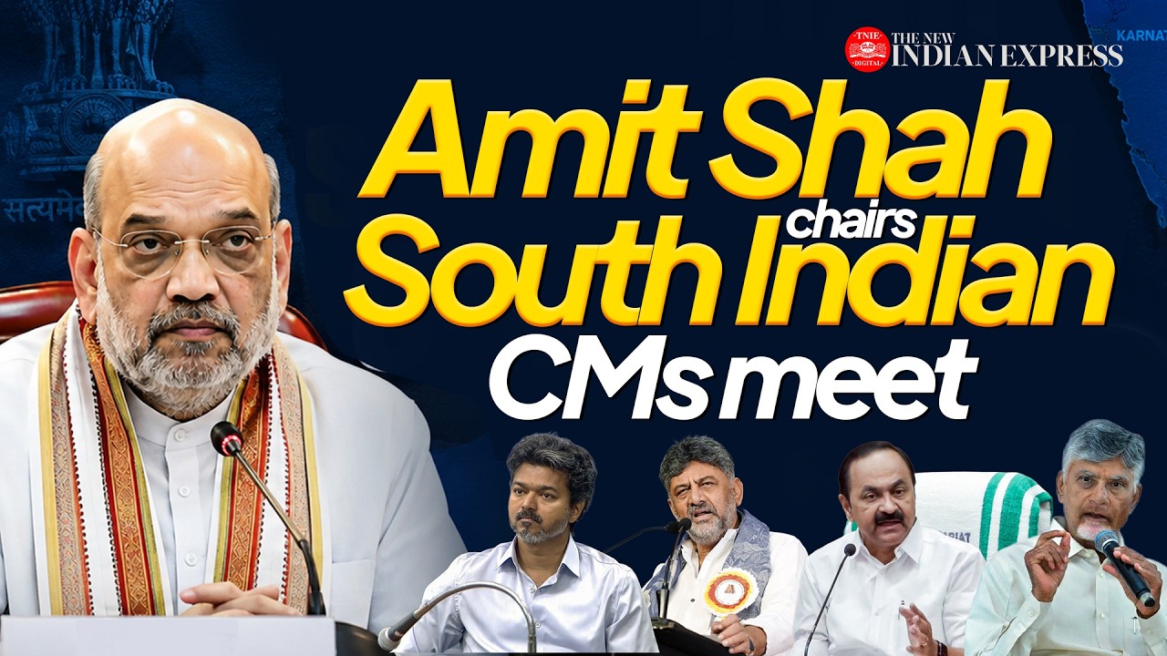 🔴 LIVE | Union Home Minister Amit Shah Chairs 31st Southern Zonal Council Meet in Tamil Nadu