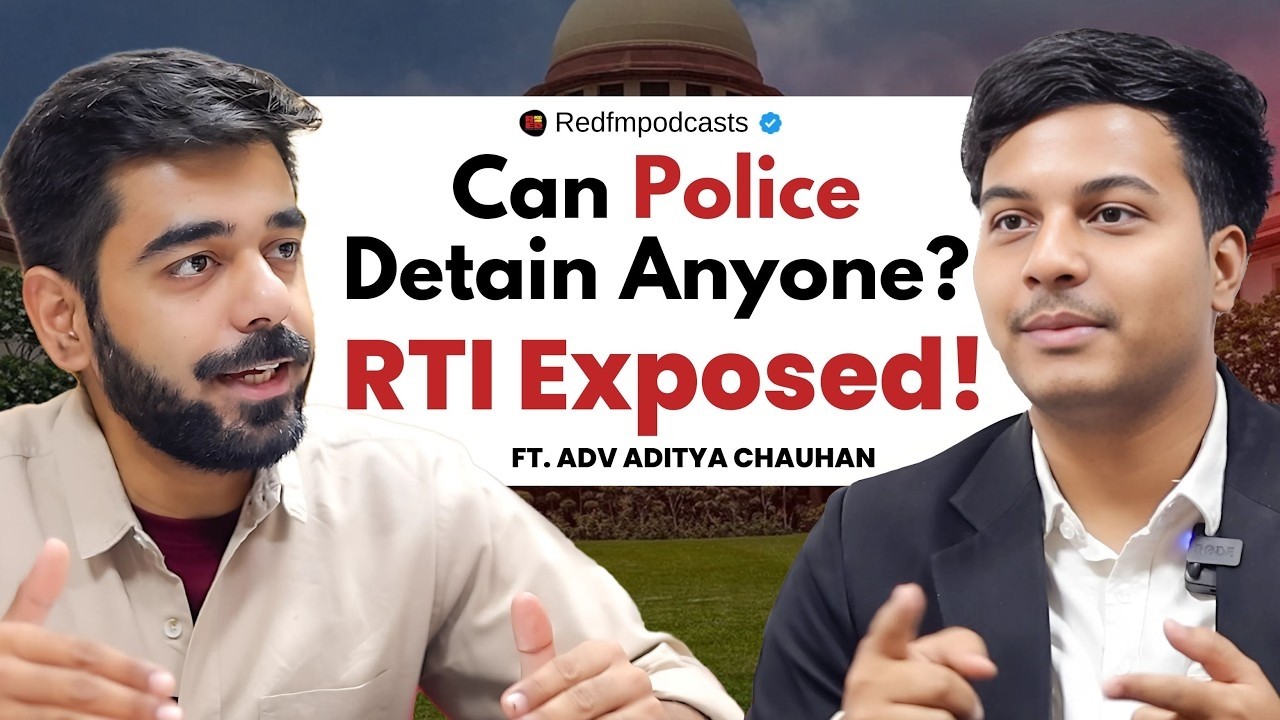 How to File an RTI Application | Podcast with RTI Activist | Aditya Chauhan | RTI Act 2005 | RED FM