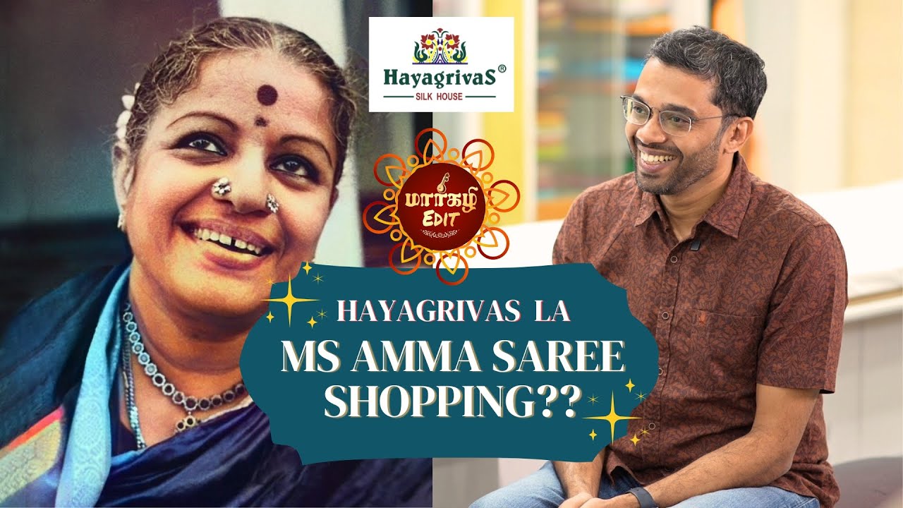 MS Subbulakshmi amma inspired Margazhi Dwaraks Pick| Hayagrivas Pure Handloom Silk Sarees 😍🎶