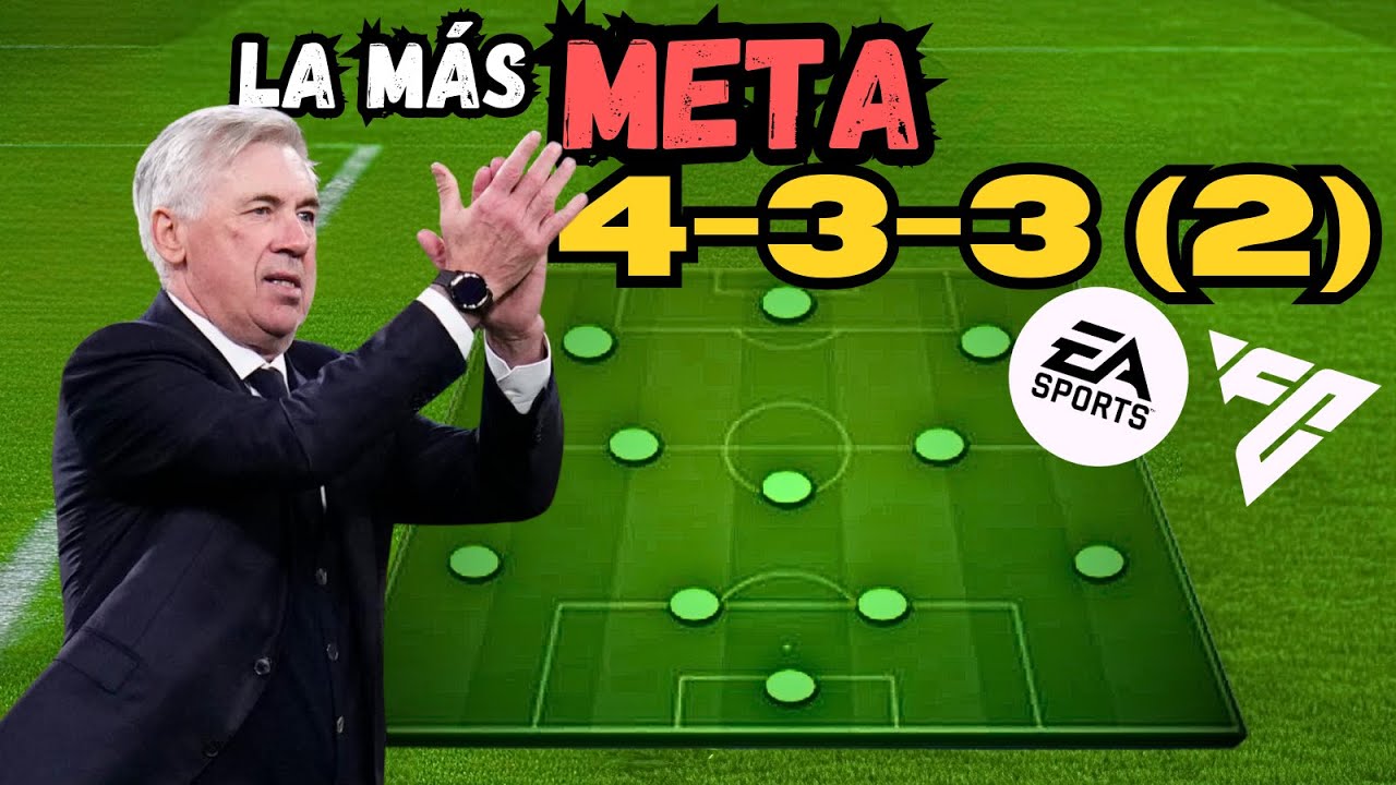La MÁS META Formación 4-3-3 (2) y Tácticas Personalizadas en EA FC 24