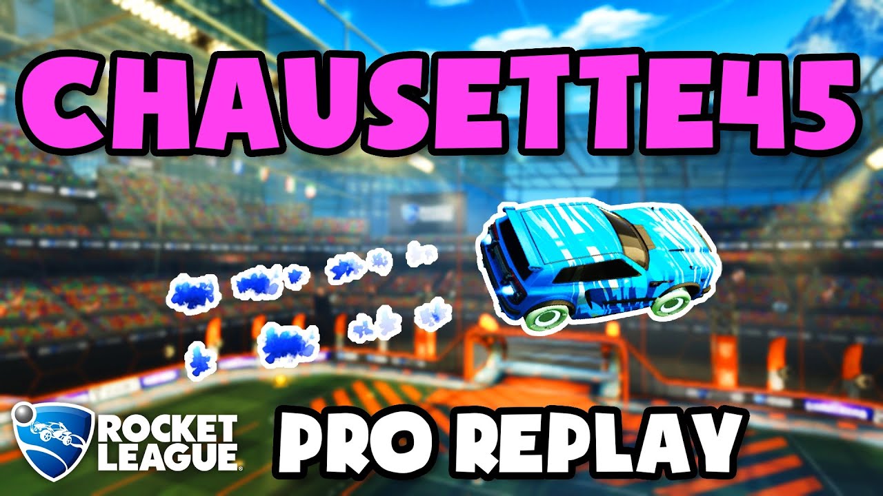 Chausette45 Pro Ranked 2v2 POV #141 - Rocket League Replays