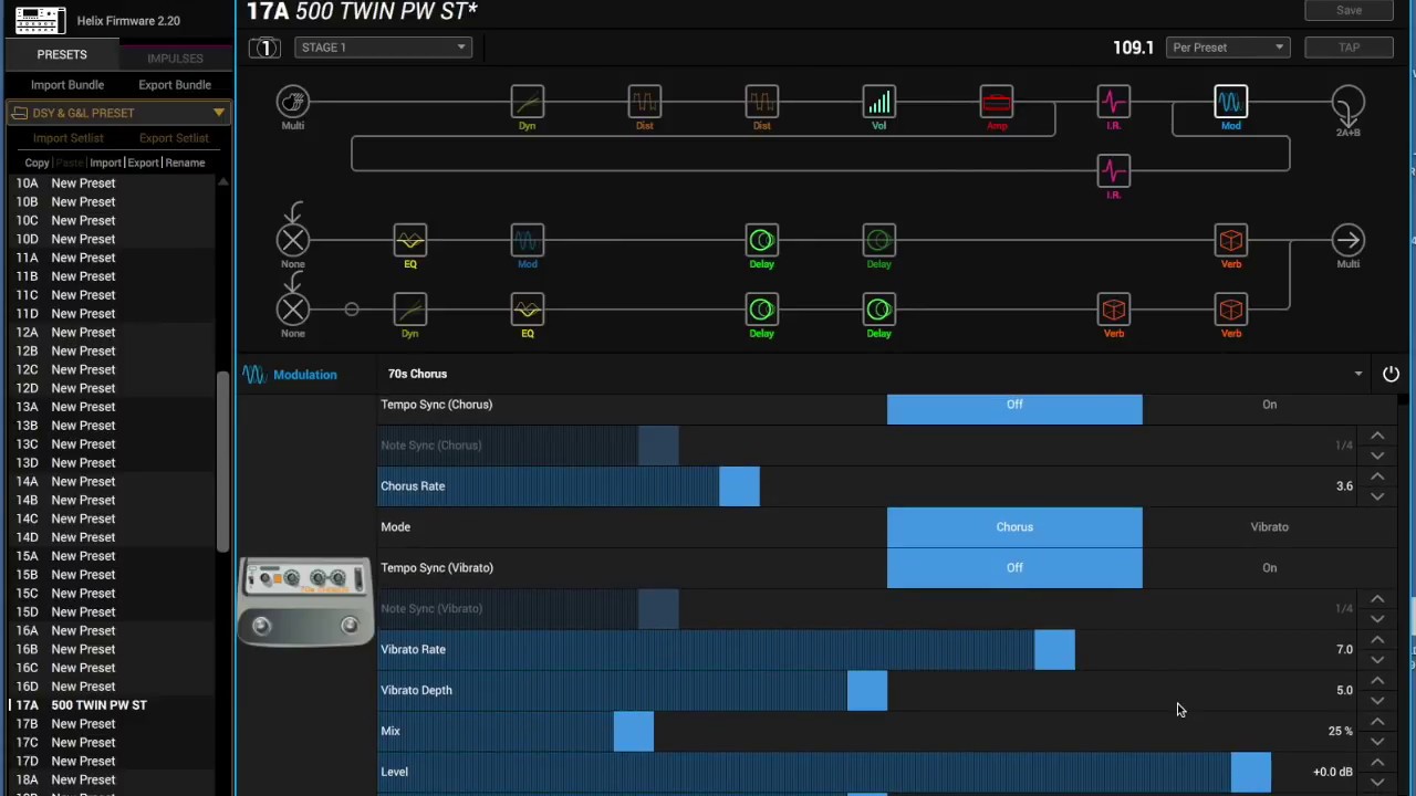 LINE 6 HELIX AMBIENT DELAY PAD DEMO