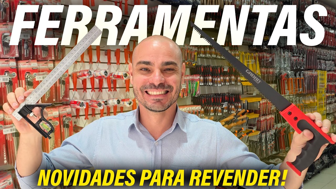 🚨 PRODUTOS para LUCRAR MUITO na REVENDA!  NOVIDADES em FERRAMENTAS para COMPRAR e REVENDER!!!