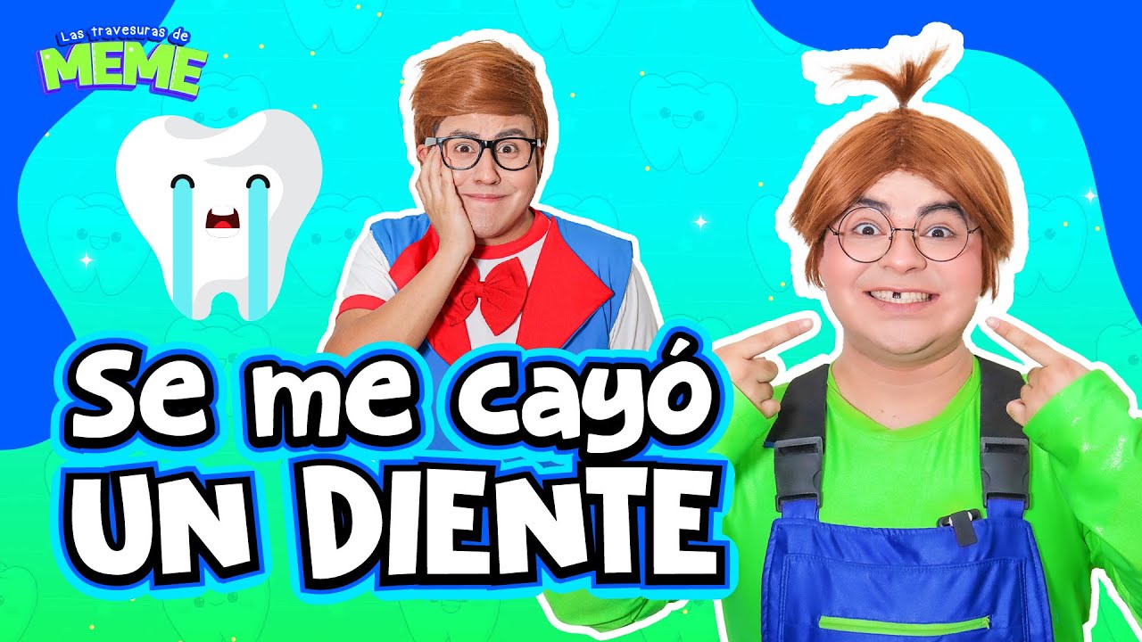 Meme tiene un diente flojo | Me comí un diente | Mis dientes los tendre chuecos