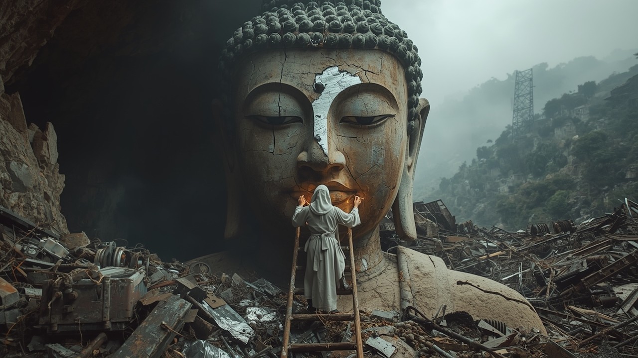 Dark Academia Music for Study, Writing & Deep Focus | Hermit Mending the Abandoned Divine