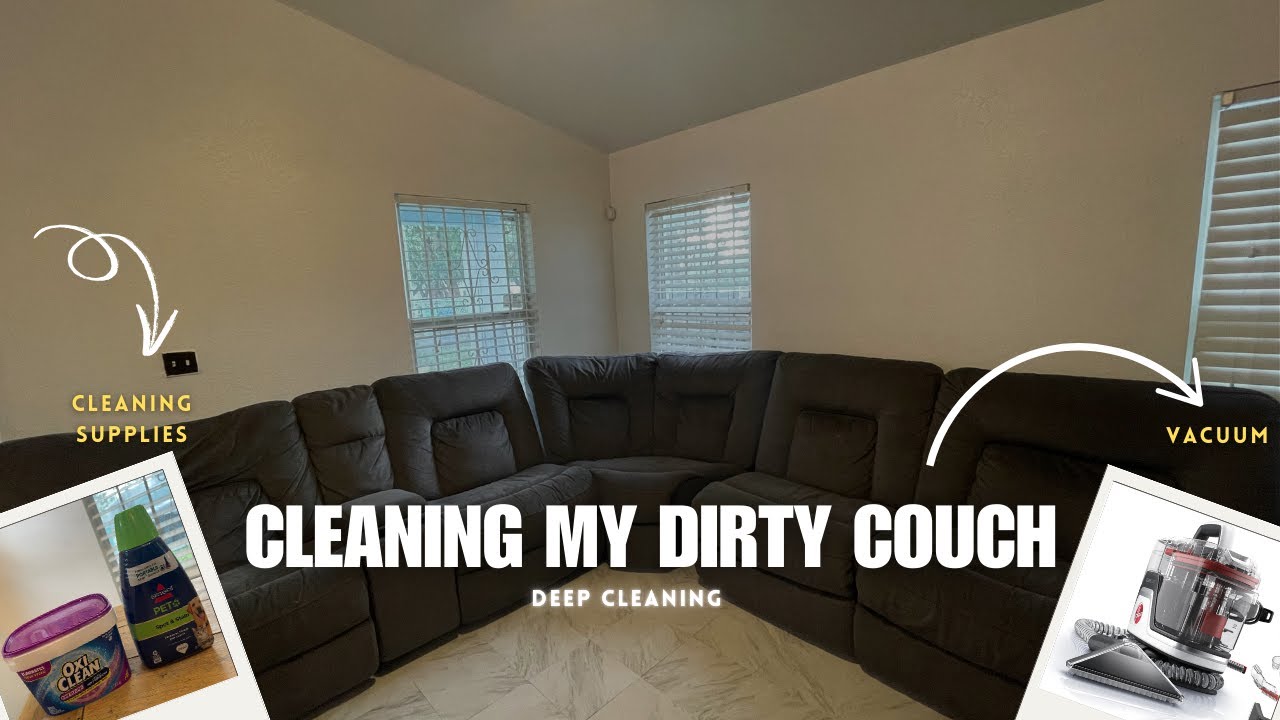 Refresh Your Space: Cleaning My Couch in Real Time!