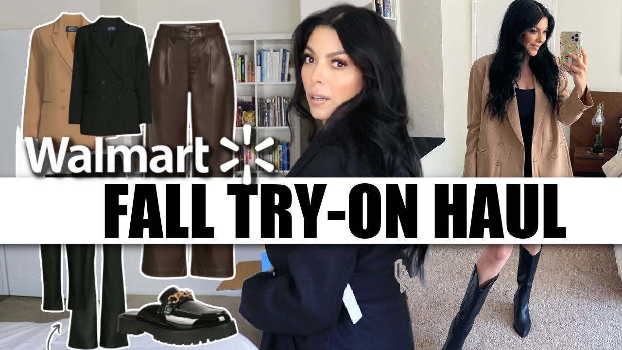 Walmart Fall Fashion Try On Haul 2023: THE CUTEST CLOTHES EVER