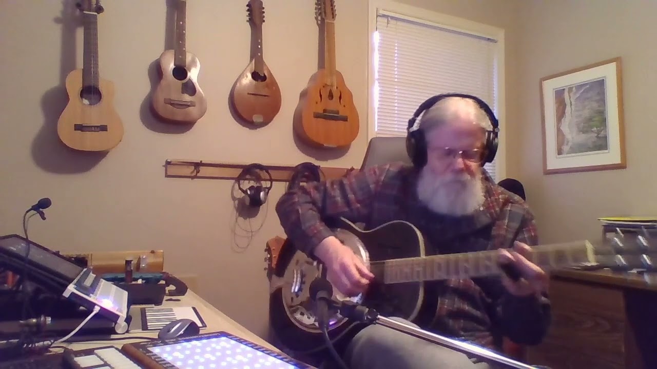 Slide guitar and synth