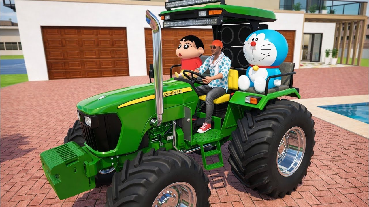 Franklin Found Giant Tractor 💥🚜 in Indian Theft Auto Simulator 