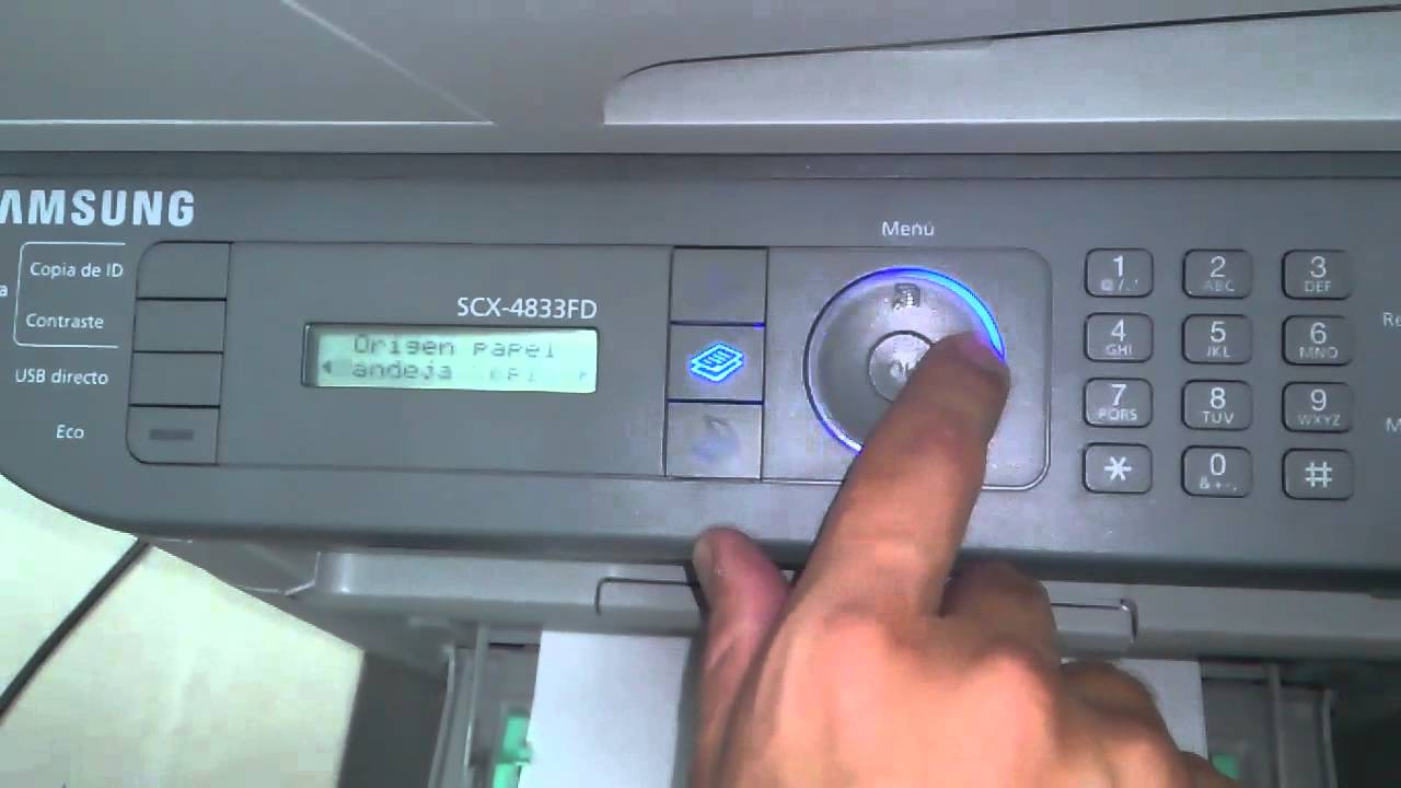 FOTOCOPIADORA SAMSUNG 4 EN 1 LASER SCX 4833FD