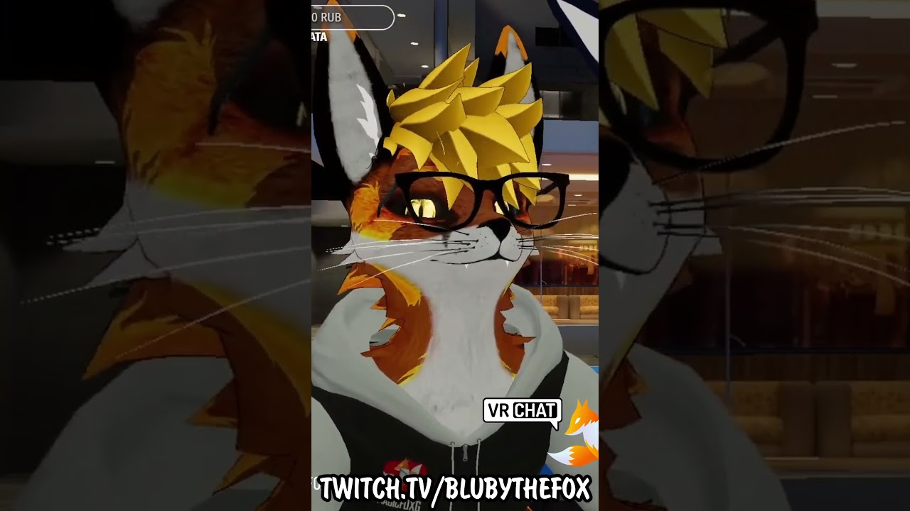 Я бананы люблю 🍌 Блуби и Мэджик в VRChat  @BLUBYTHEFOX