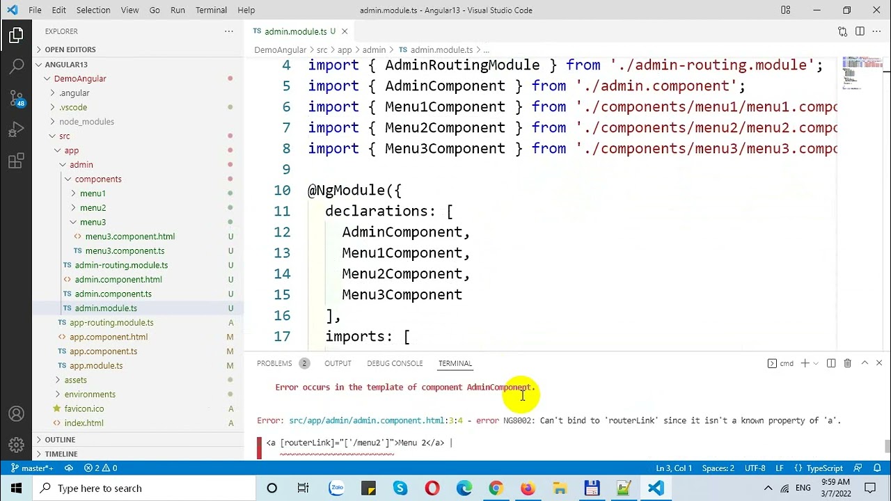 Create New Module In Angular 13