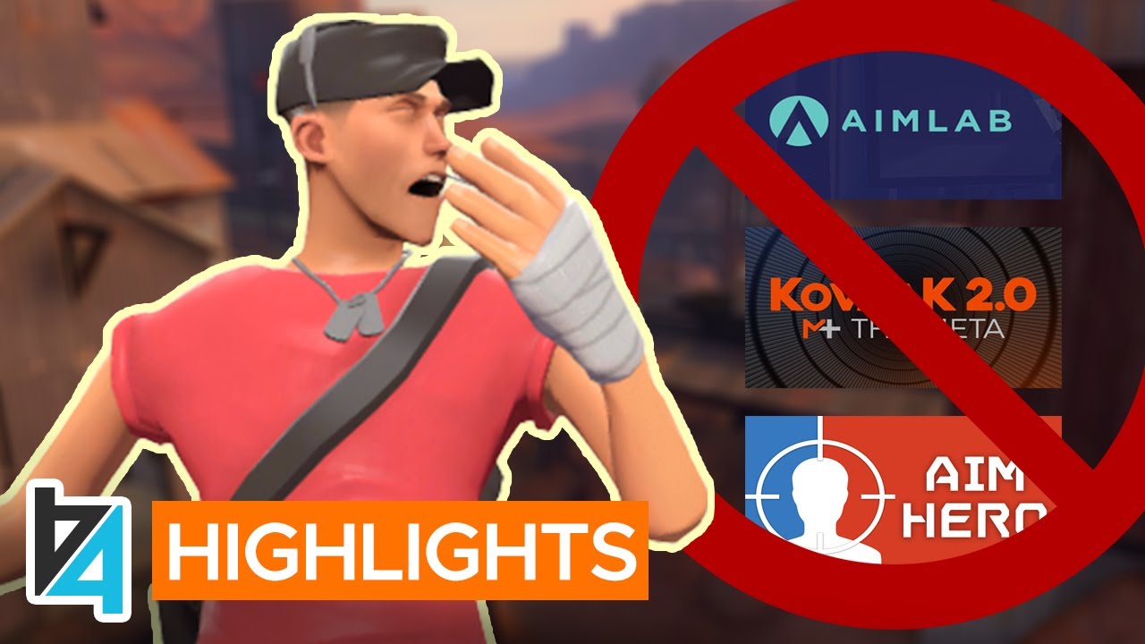 [TF2] Scout says NO to aim trainers!