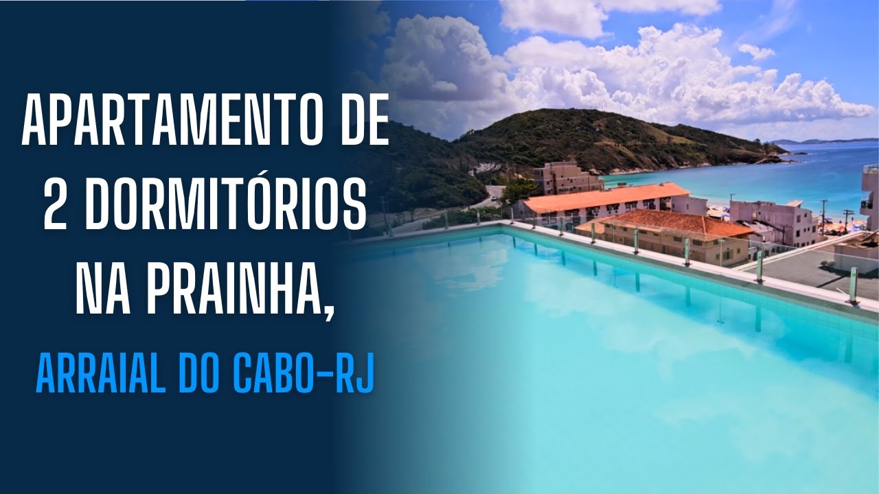 APTO 2 QUARTOS A 1 QUADRA DA PRAIA | ARRAIAL DO CABO-RJ