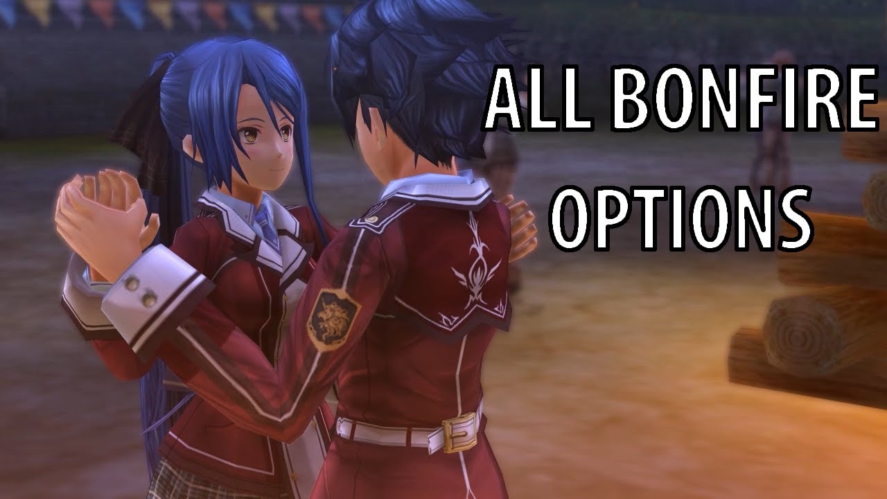 Bonfire Dance (all options) - The Legend of Heroes Trails of Cold Steel Romance Compilation