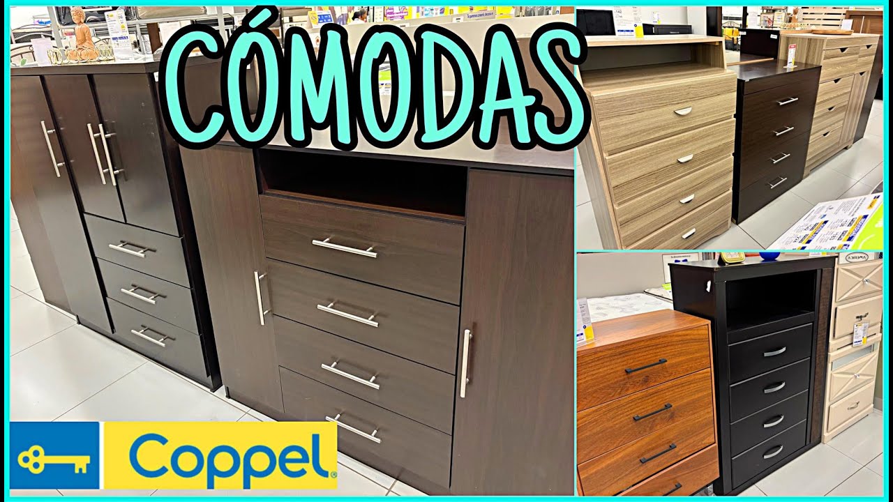 CÓMODAS, VARIEDAD DE MODELOS EN COPPEL 🤑💙 RECORRIDO 👍