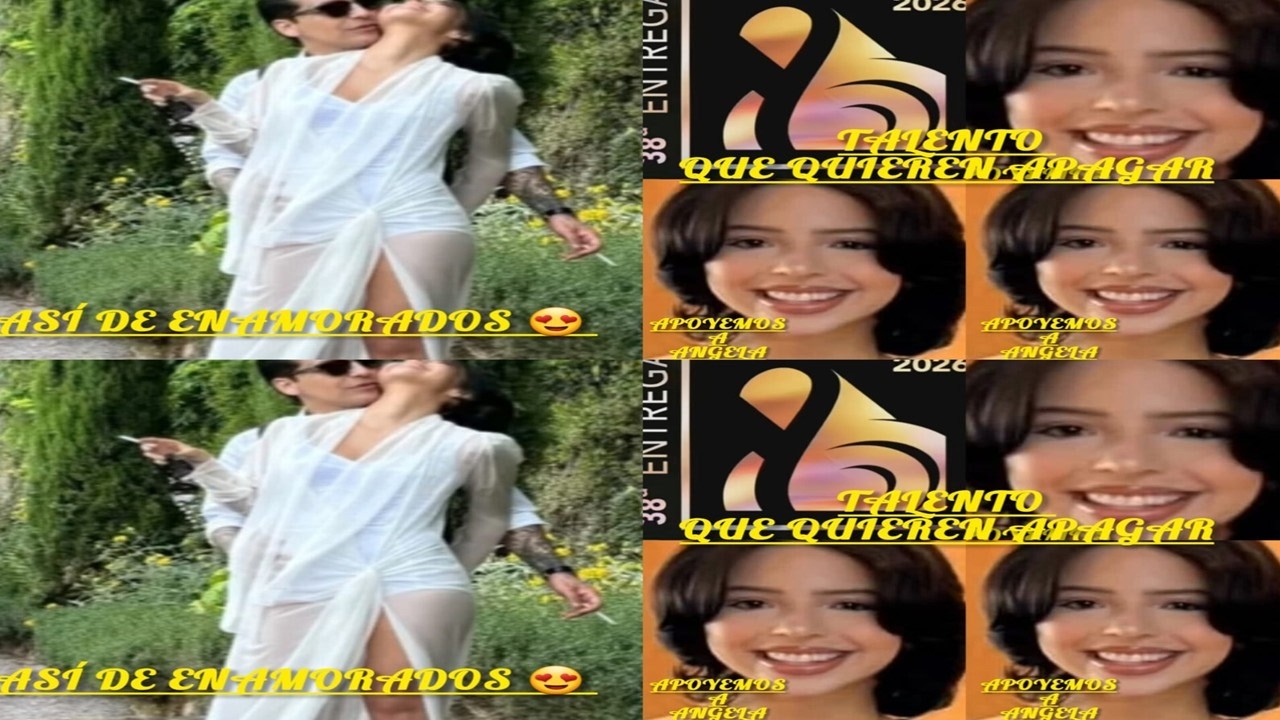 ANGELA Y NODAL EL VERDADERA PREMIO SU AMOR LO DEMAS  VALE CACAHUATE#angelaaguilar #cristiannodal