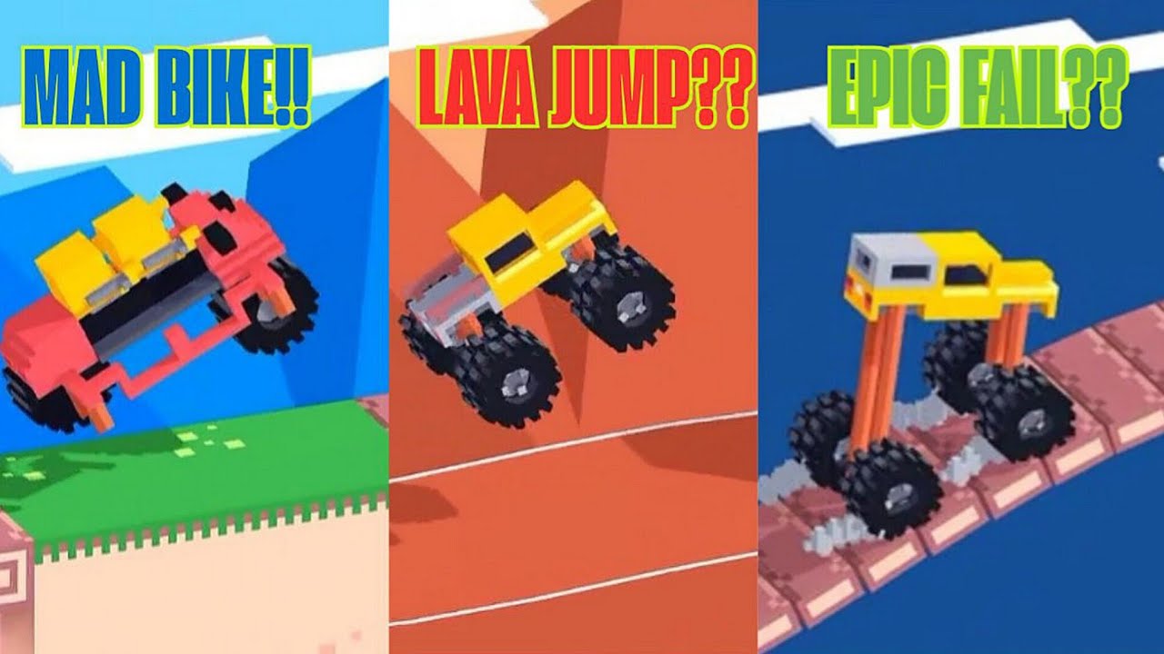 Fancade Mega Gameplay Compilation (35 Minutes) – Drive Mad, Off-Road, Tanks, Cycling & More!