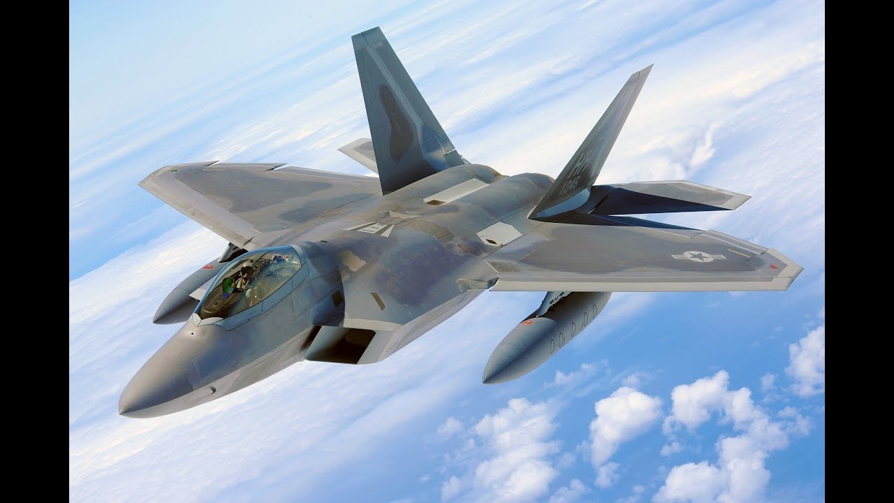 Advanced Fighter Jet Flying Above The Clouds Accelerates And Disappears Stock Video   Download Video