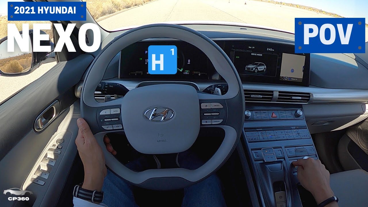 2021 Hyundai NEXO ► POV Test Drive - Hydrogen Powered SUV - Interior and Exterior