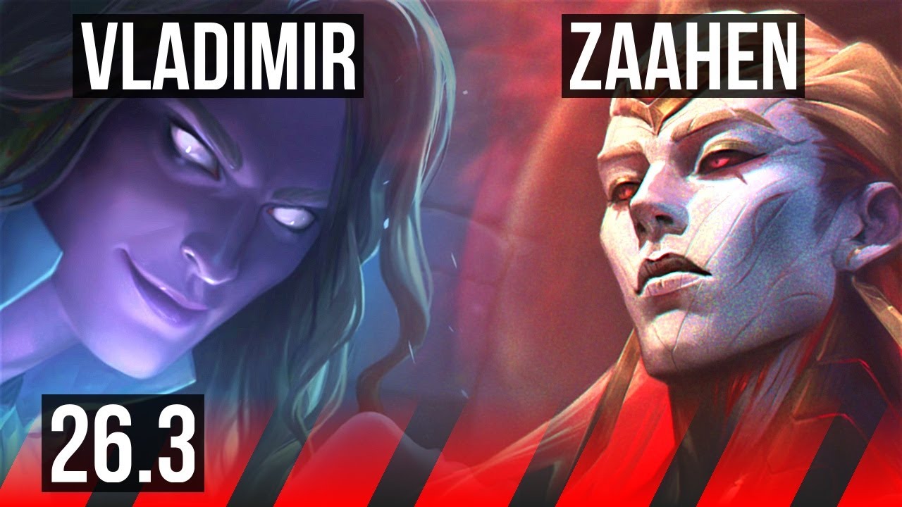 VLADIMIR vs ZAAHEN (TOP) | KR Grandmaster | 26.3