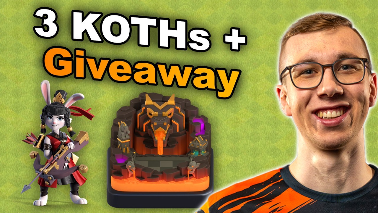 3 Viewer KOTHs with Bans and Giveaway - #GiftedBySupercell