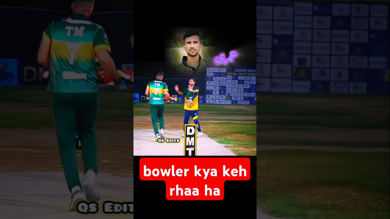 Umri pacer vs Taimoor mirza 😱 #tapeballcricket #shortsfeed #shorts #trending
