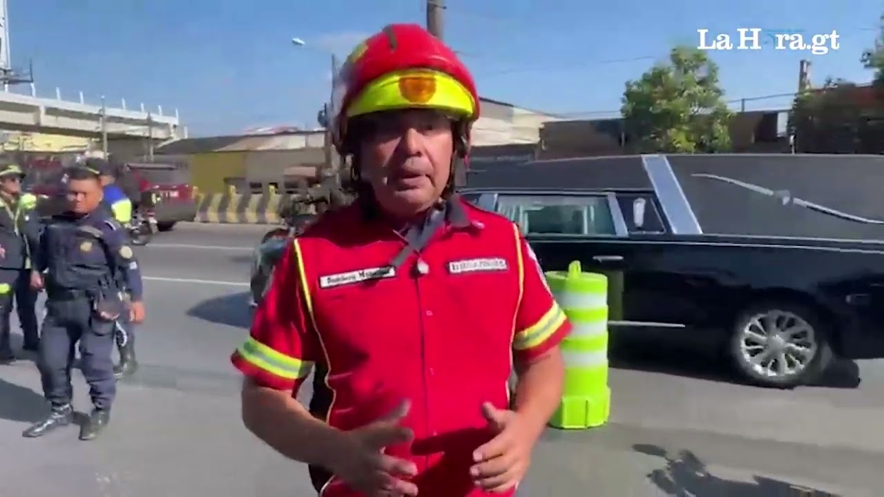 Bomberos confirman ataques armados en simult&aacute;neo contra agentes de la PNC en distintos puntos