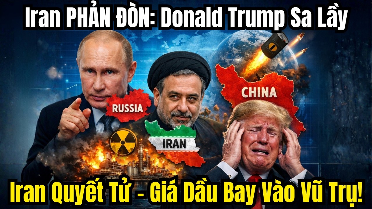Iran PHẢN ĐÒN: Donald Trump Sa Lầy – Giá Dầu Bay Vào Vũ Trụ!