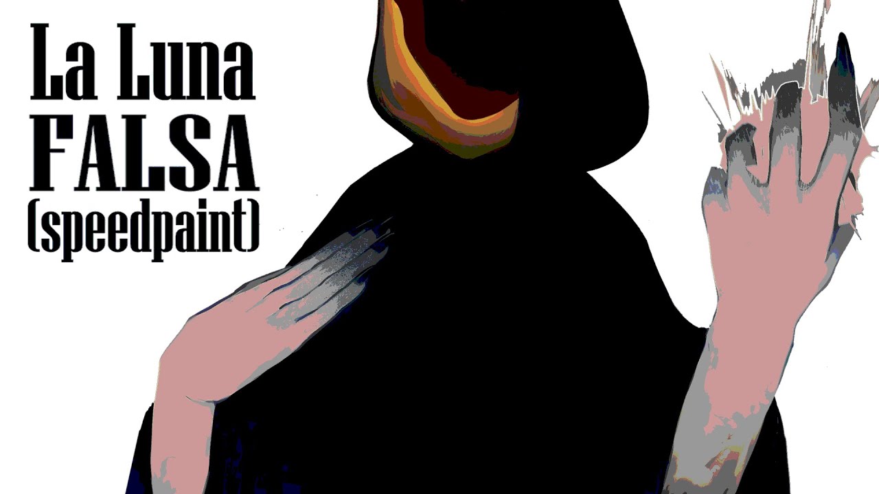 la Luna Falsa (Фальшивая Луна) - speedpaint