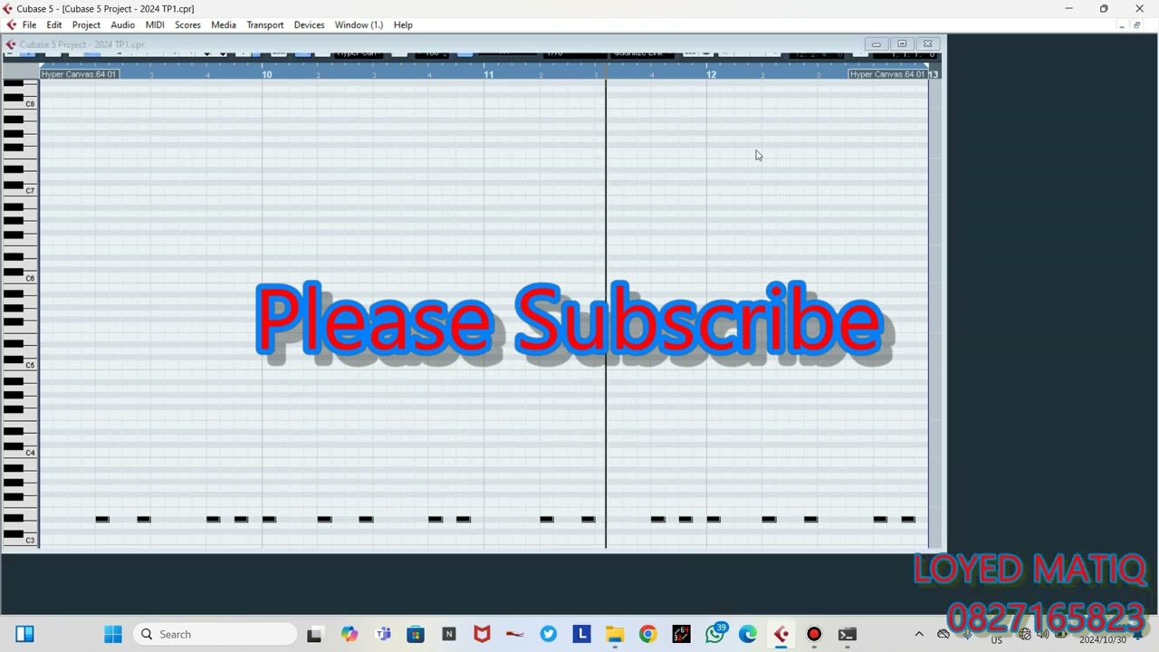 How to make Xitsonga/Xigaza Beat on Cubase 5 2024
