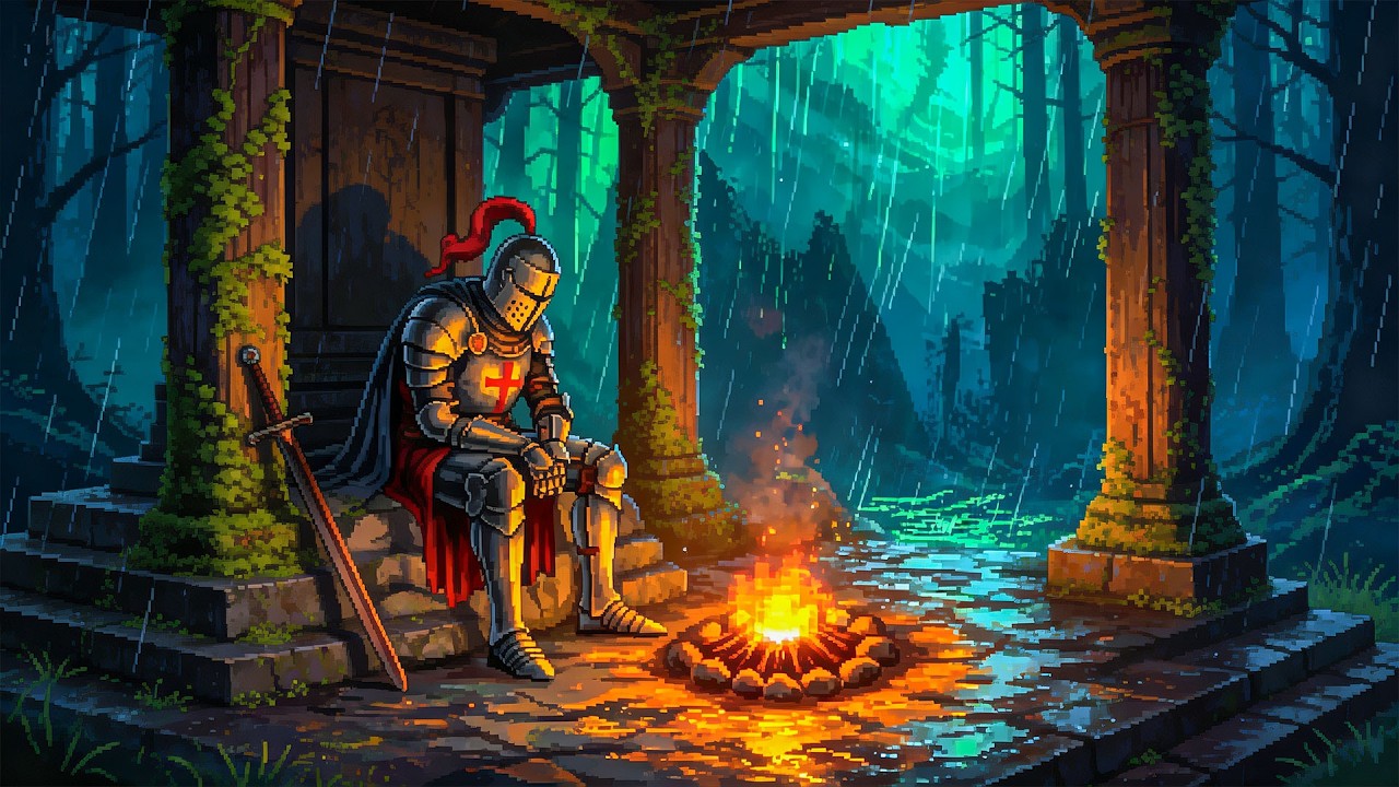 Rest here, traveler… The rain will pass