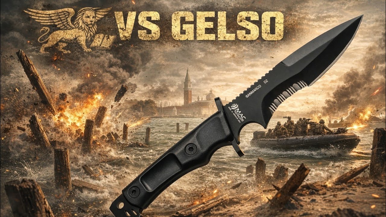 Coltello SAN MARCO.Mac Coltellerie by Bellani/ Martinelli VS GELSO