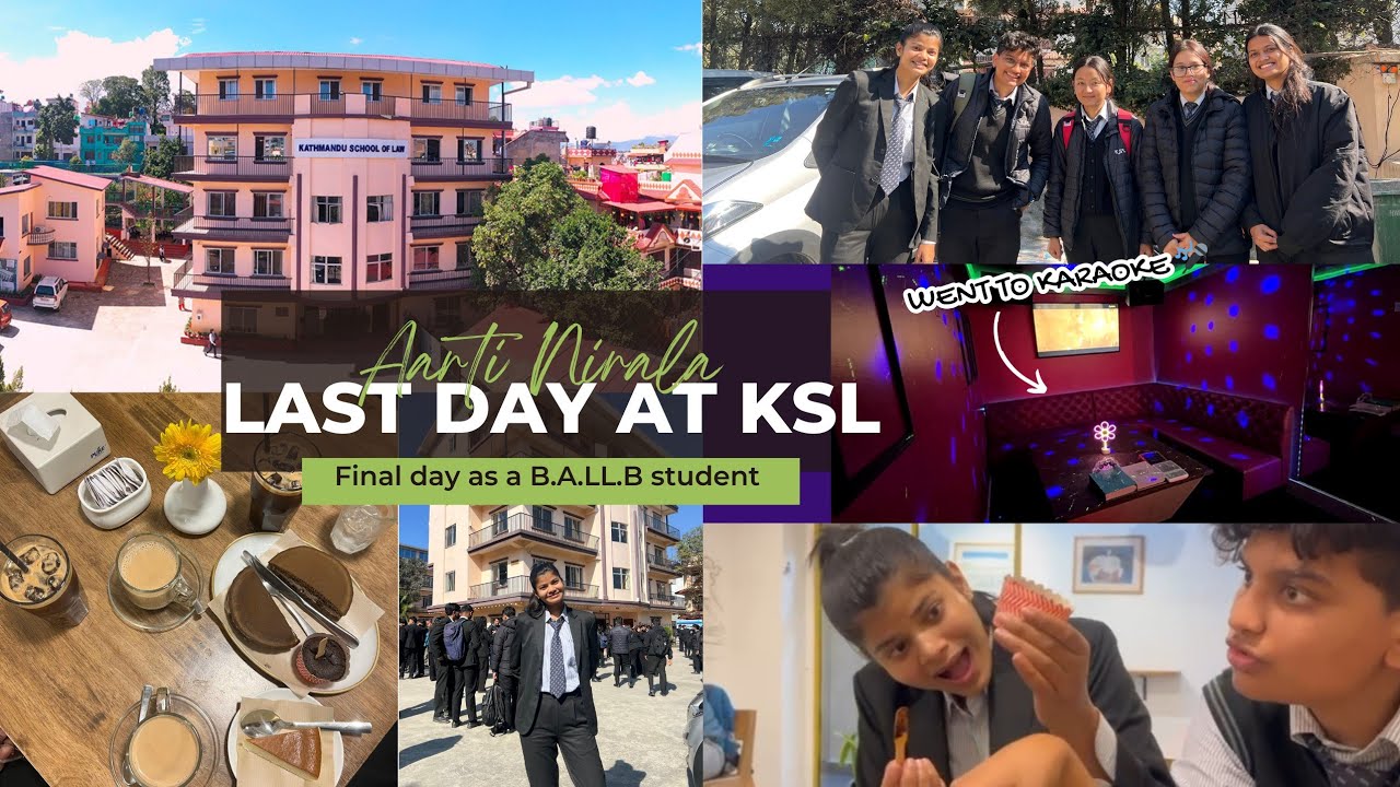 Мой последний день в KSL 🎓 | Путешествие по программе бакалавриата права (B.A.LL.B) заканчивается...