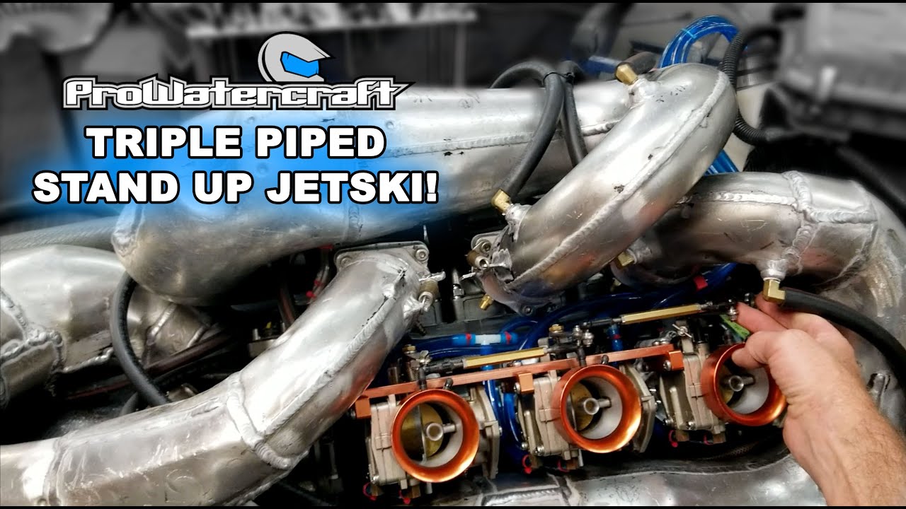 Triple piped stand up jetski!